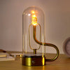 Vintage flame lamp